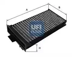 image of UFI 54.265.00 Interior Air Cabin/ Pollen Filter