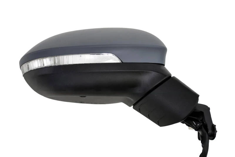Image of PRASCO VG4127333 Wing mirror Right, Electric, Convex, primed Outside Mirror (50)