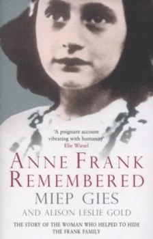 Image of Anne Frank Remembered by Miep Gies Book