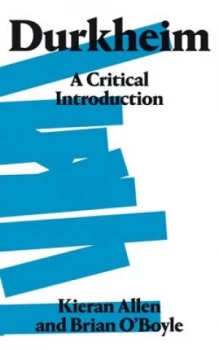 Image of Durkheim by Kieran Allen Book
