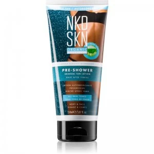 image of NKD SKN Pre-Shower Rinse-Off Self-Tanning Cream for Gradual Tan Effect 150ml