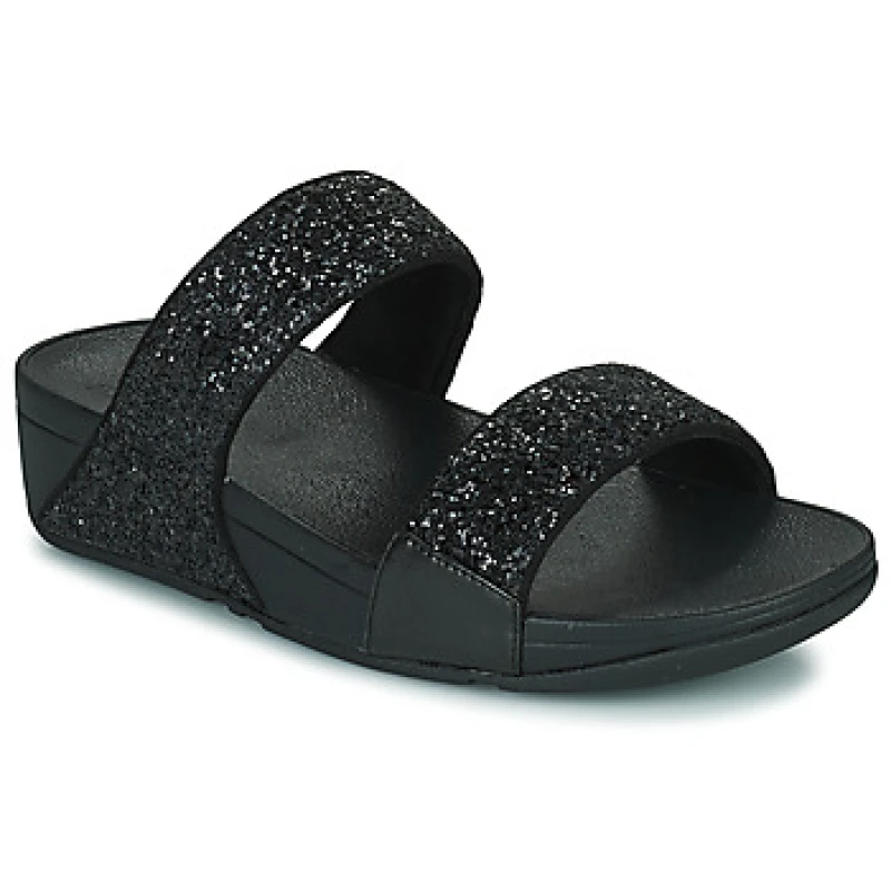 Image of FitFlop Wedge mules For Her FitFlop Lulu Slide Noir Female 36