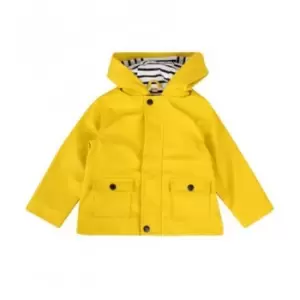 Image of Larkwood Baby Boys Rain Jacket (18-24 Months) (Yellow)