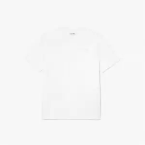 Image of Lacoste Lacoste Elevated Tshirt - White