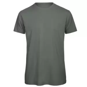 Image of B&C Mens Favourite Organic Cotton Crew T-Shirt (2XL) (Millennial Khaki)