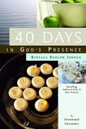 Image of 40 days in gods presence a devotional encounter