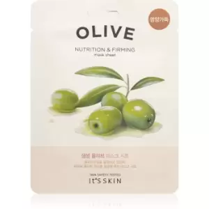 image of It's Skin The Fresh Mask Olive nourishing face sheet mask With Olive Extract 22 g