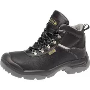 Image of Panoply Unisex Sault Safety Boot / Footwear (10 UK) (Black) - Black