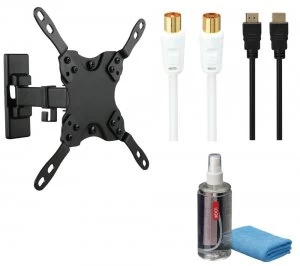 Image of Logik Full Motion TV Bracket Starter Kit LFMSKS16