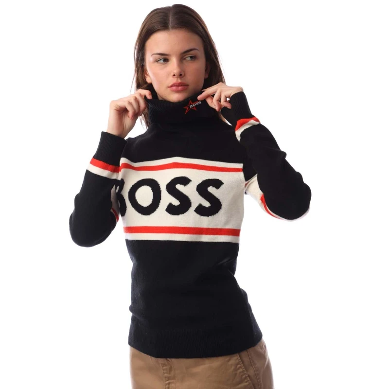 Image of Boss Womens Ski Midlayer Black female 16 (XXL)