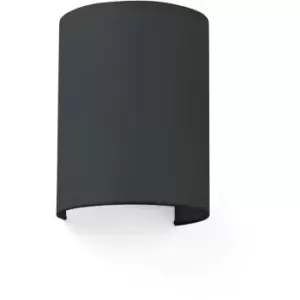 Image of Wall light Cotton Black 1 bulb 15cm