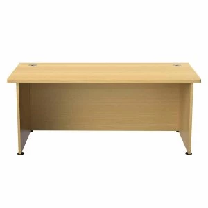 Image of TC Office Regent Rectangular Executive Desk 1800mm, Oak