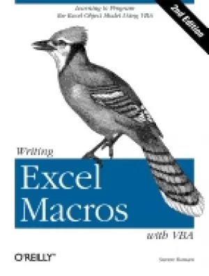 Image of writing excel macros with vba 2nd edition