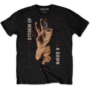 Image of System Of A Down - Pharoah Unisex Large T-Shirt - Black
