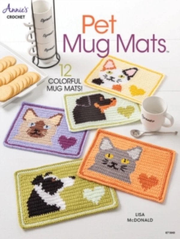 Image of Pet Mug Mats : 12 Colorful Mug MATS! Paperback / softback