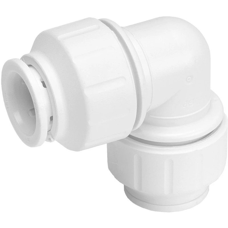 Image of John Guest 'Speedfit Reducing Elbow' 15 X 10mm Pack Of 10 White