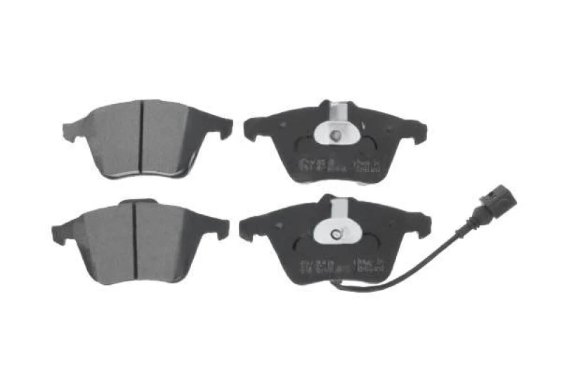 Image of Blue PRINT ADV184216 Brake pad set Front Axle, incl. wear warning contact, with piston clip Brake Pad Set,disc brake (402)