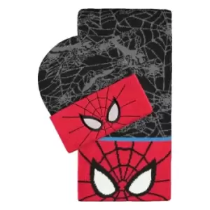 image of Marvel Beanie & Scarf Set Spider-Man