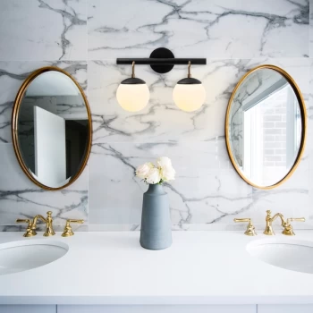 Image of Gondol - 3011 Black White Wall Lamp