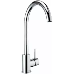 image of Deva - Indi Mono Kitchen Sink Mixer Tap - Chrome