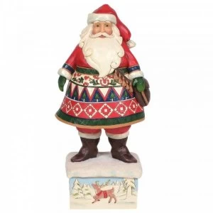 Image of Feeling Festive In The Frost 13th Annual Lapland Santa by Jim Shore