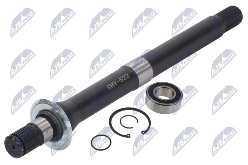 Image of NTY NWP-HY-522 Drive shaft Automatic Transmission, Front Axle Right Drive Shaft (13)