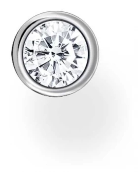 Image of Thomas Sabo Sterling Silver Single Stud Earring White Jewellery