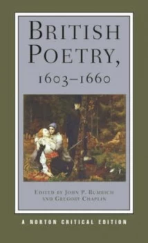Image of Seventeenth-Century British Poetry 1603-1660 by John P. Rumrich Book