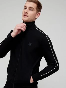 Image of BOSS Sommers Tracksuit Jacket - Black Size XL Men