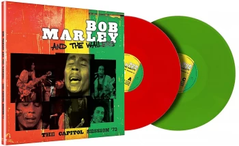 image of Bob Marley Bob Marley & The Wailers - The Capitol Session '73 LP red green