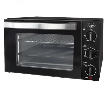 image of QUEST 35399 Rotisserie Mini Oven - Black