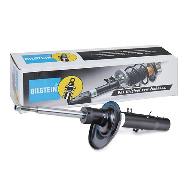 Image of BILSTEIN 22-184177 Shock absorber Front Axle Right, Gas Pressure, Twin-Tube, Suspension Strut, Top pin Shock Absorber (854)