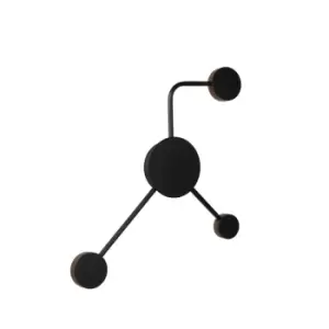 Image of Jayden Modern Wall Light - LED - 3x3,3W 3000K - Black