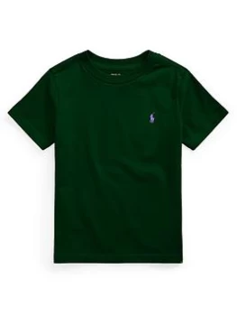 Image of Ralph Lauren Boys Short Sleeve T Shirt - Green, Size 10-12 Years=M