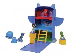 image of PJ Masks Fold and Hold Headquarters Playset