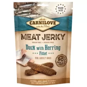 image of Carnilove Duck with Herring Jerky Fillet Dog Treat 100g