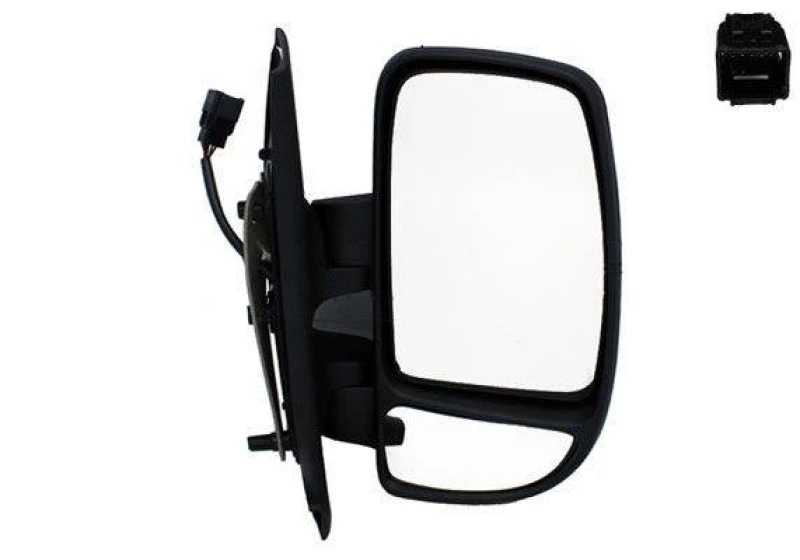 Image of ALKAR 9236905 Wing mirror Right, Electric, Convex Outside Mirror (50)