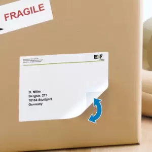 Image of HERMA Repositionable address labels A4 99.1x67.7mm white Movables...