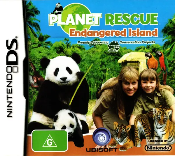 image of Planet Rescue Endangered Island Nintendo DS Game