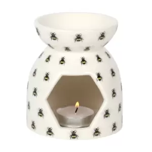 image of All Over Bee Print Oil Burner