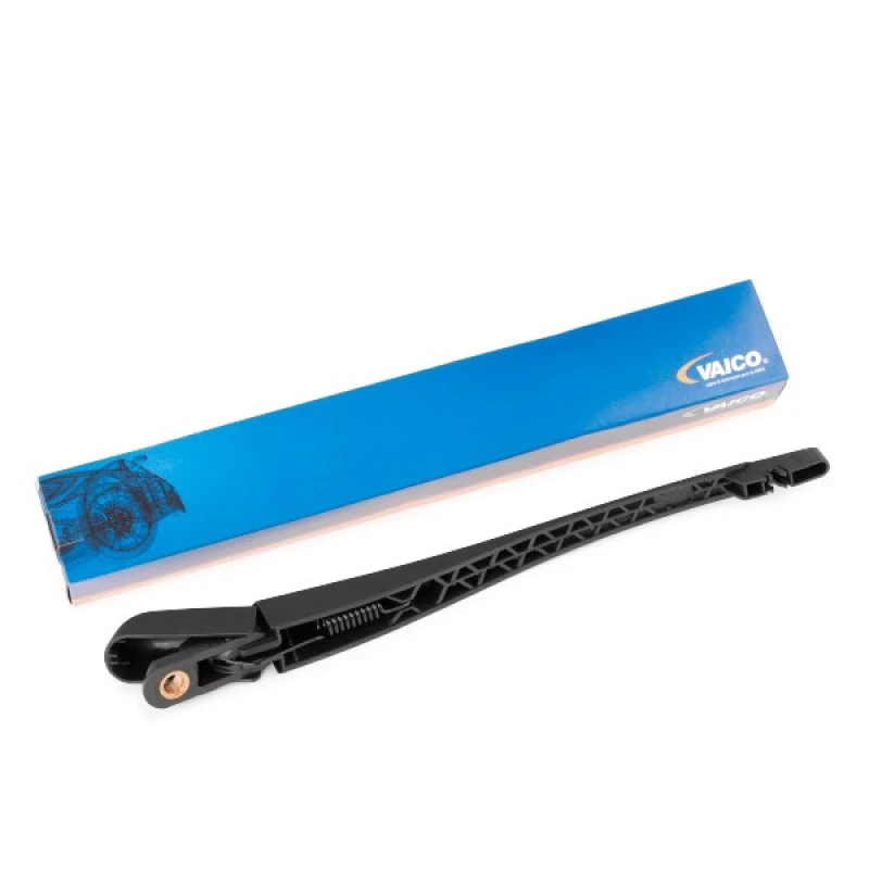 Image of VAICO V42-0352 Wiper Arm Original VAICO Quality, Rear, with cap PBT, GRP (Glass fibre Reinforced Plastic) Wiper Arm,windscreen washer (301)