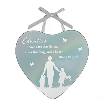 image of Reflections of The Heart Plaque - Auntie