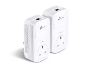 Image of TP Link AV1300 Gigabit Passthrough Powerline Starter Kit