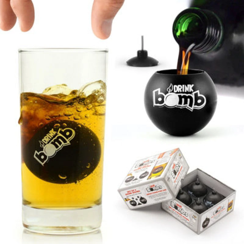 Image of Find Me A Gift Find Me A Gift Drink Bomb Shots (Set of 4) Multi One Size Unisex 5060129446221