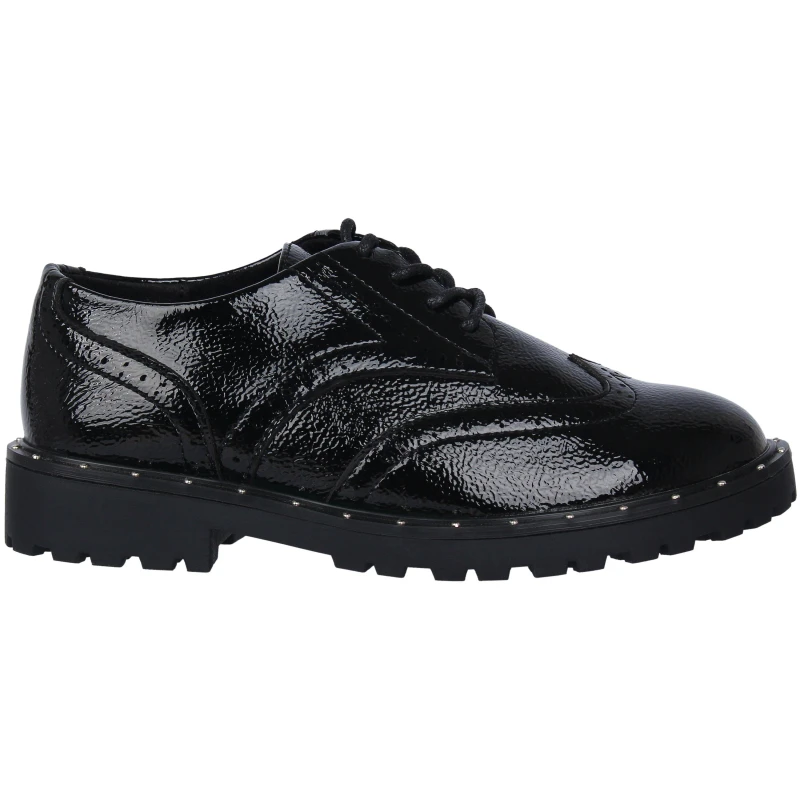 Image of Miso Brogues Childrens - Black C10