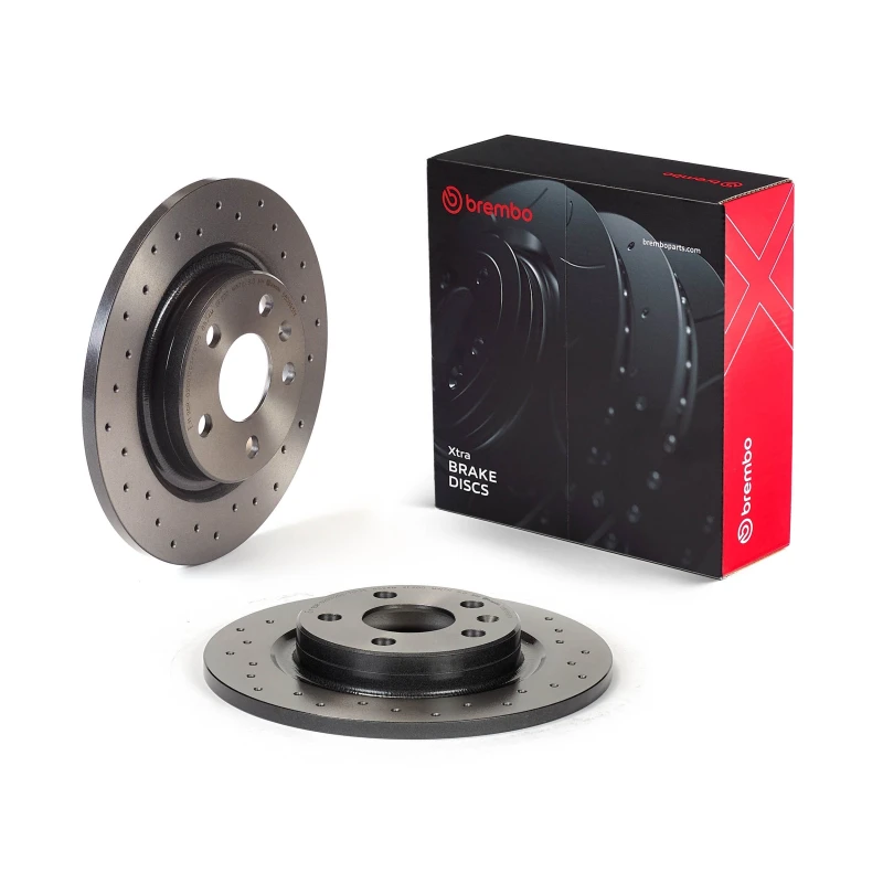 Image of BREMBO Brake disc BREMBO 08.D893.1X