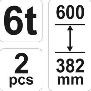 Image of YATO Trestle Load capacity: 6t YT-17312