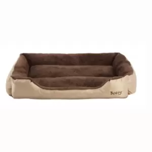 Image of Bunty Deluxe X-Large Soft Dog Bed - Cream