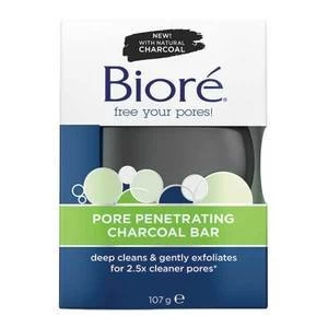 Image of Biore Pore Penetrating Charcoal Bar 107g