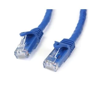 image of StarTech 2m Blue Gigabit Snagless RJ45 UTP Cat6 Patch Cable